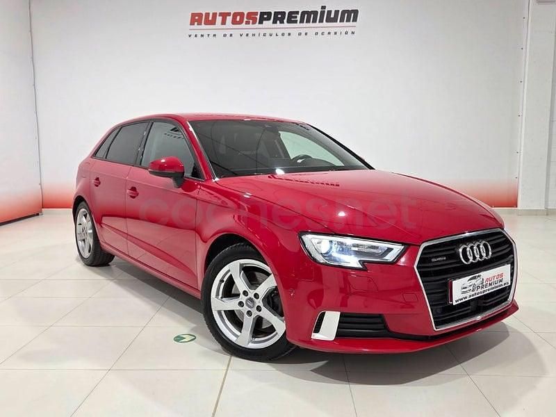 Usado Audi A3 Sport 190 CV (139 kW) 2019 Rojo Berlina