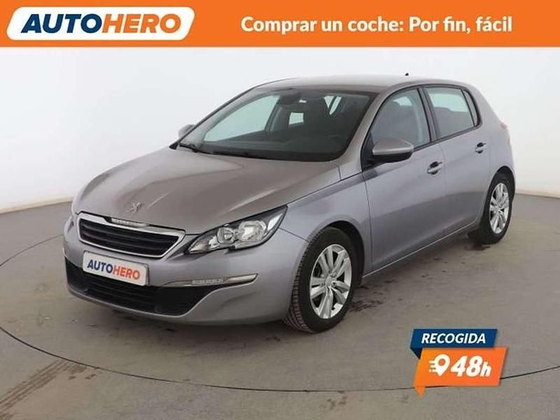 Usado Peugeot 308 Active 92 CV (67 kW) 2014 Gris Utilitario