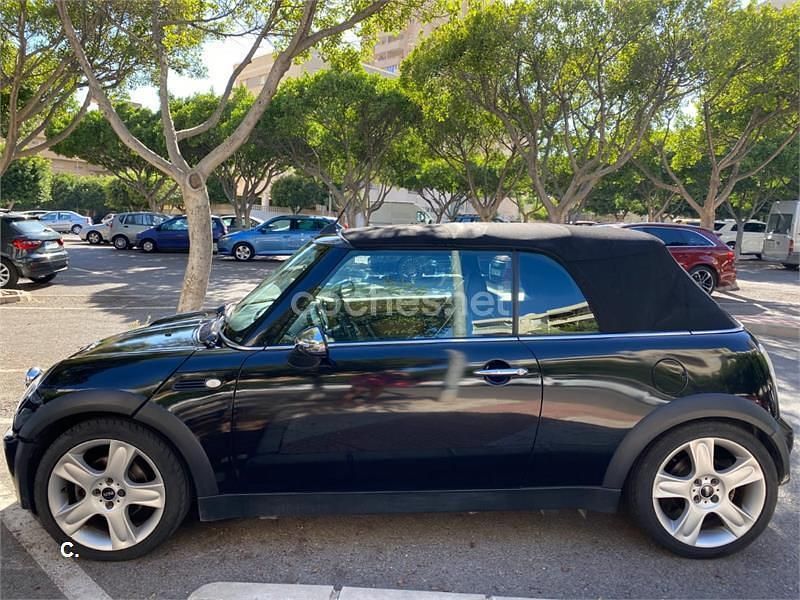 Negro Usado 2005 Mini Cooper Cabriolet Descapotable | 5600 € (Super precio) - Imagen 1/4