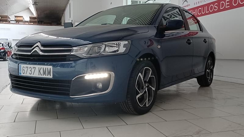 Usado Citroën C-Elysee I Shine 100 CV (73 kW) 2018 Azul Berlina