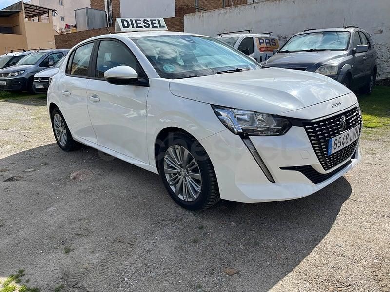 Usado Peugeot 208 Active 100 CV (73 kW) 2022 Blanco Utilitario