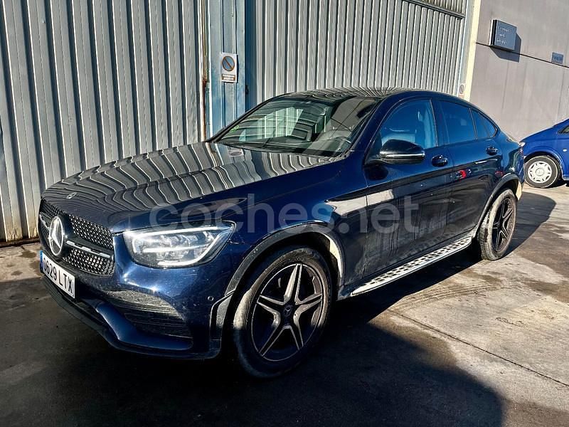 Azul Usado 2022 Mercedes GLC220 Coupe | 41.999 € (Precio justo) - Imagen 1/4