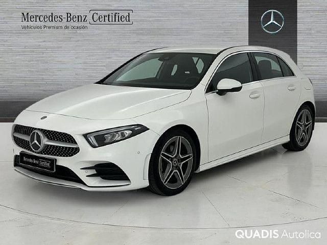 Blanco polar Usado 2019 Mercedes A180 AMG line | 25.650 € (Precio justo) - Imagen 1/4