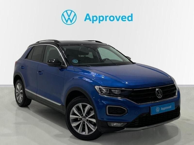 Azul Usado 2021 VW T-Roc Advance SUV | 20.690 € (Precio justo) - Imagen 1/4