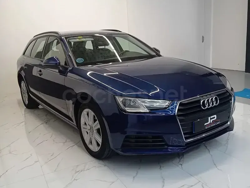 Usado Audi A4 S-Line 150 CV (110 kW) 2017 Azul Berlina