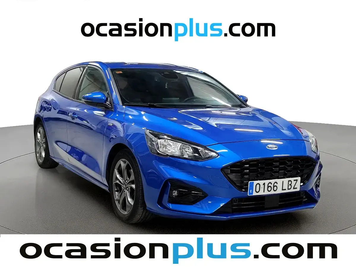 Usado Ford Focus ST-Line 125 CV (91 kW) 2019 Azul Utilitario