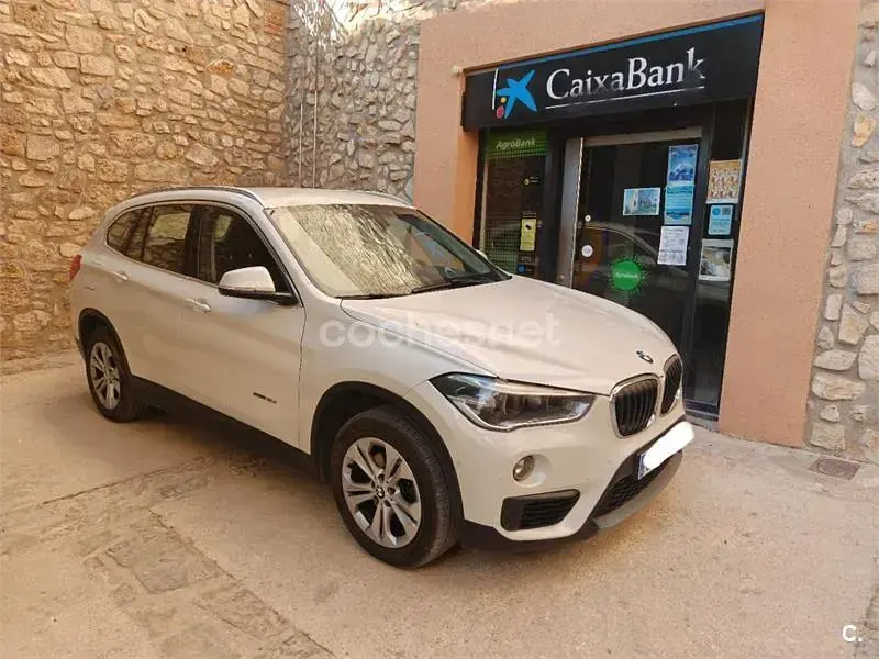 Usado BMW X1 150 CV (110 kW) 2017 Blanco SUV