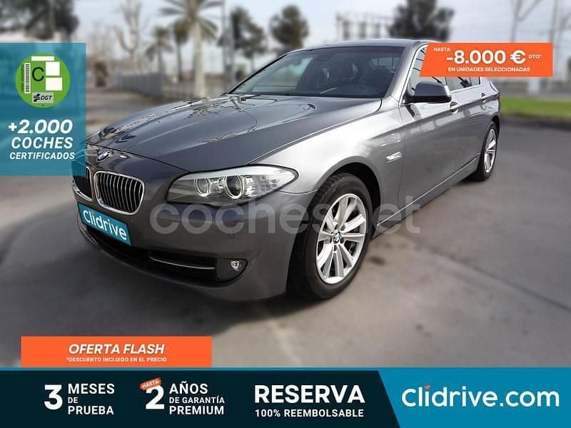 Gris / plata Usado 2011 BMW 528 Berlina | 14.190 € - Imagen 1/4