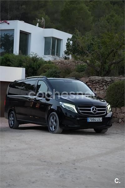 Negro Usado 2019 Mercedes V250 Avantgarde Monovolumen | 39.500 € (Super precio) - Imagen 1/4