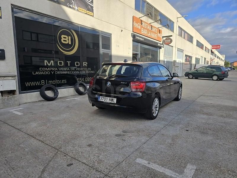 Usado BMW 118 143 CV (105 kW) 2014 Negro Utilitario