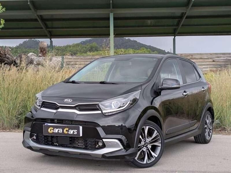 Negro Usado 2021 Kia Picanto X-Line Utilitario | 13.990 € (Precio justo) - Imagen 1/4
