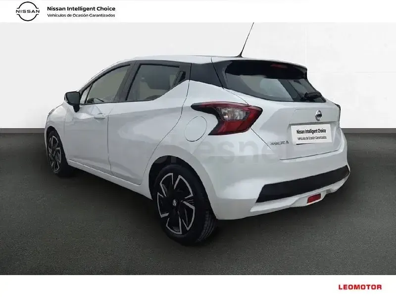 Usado Nissan Micra Acenta 92 CV (67 kW) 2021 Blanco Utilitario