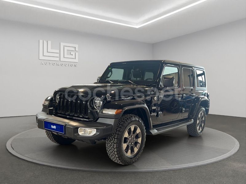 Negro Usado 2019 Jeep Wrangler Sahara SUV | 47.990 € (Un poco caro) - Imagen 1/4