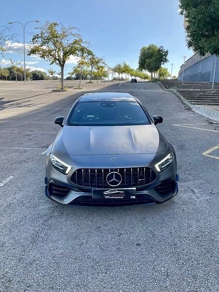 Usado Mercedes A45 AMG 421 CV (309 kW) 2020 Gris / plata Berlina
