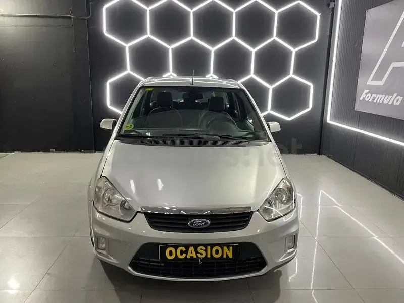 Usado Ford C-MAX Ghia 90 CV (66 kW) 2008 Gris / plata Monovolumen
