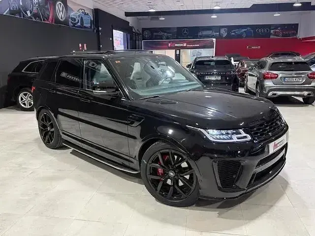Usado Land Rover Range Rover Sport SVR 575 CV (422 kW) 2021 Negro SUV