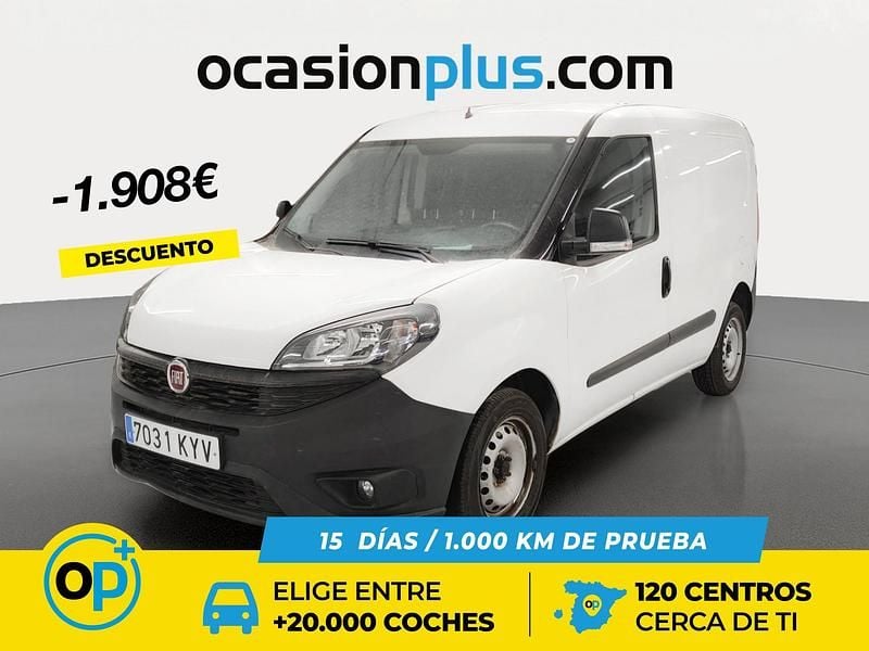 Blanco Usado 2019 Fiat Doblò Monovolumen | 9990 € (Buen precio) - Imagen 1/4