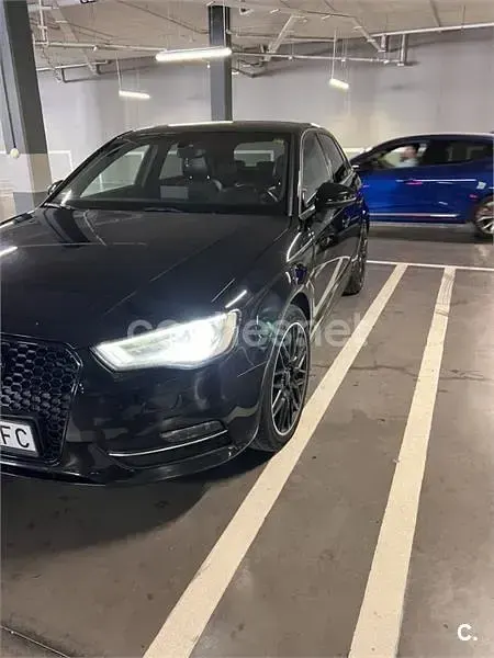 Usado Audi A3 Ambiente 184 CV (135 kW) 2015 Negro Berlina