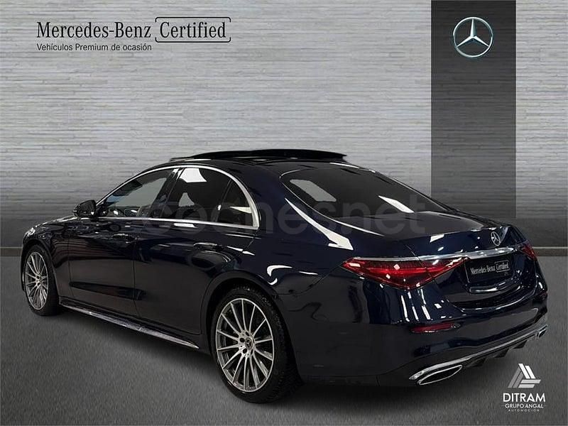 Usado Mercedes S450 367 CV (269 kW) 2024 Azul Berlina