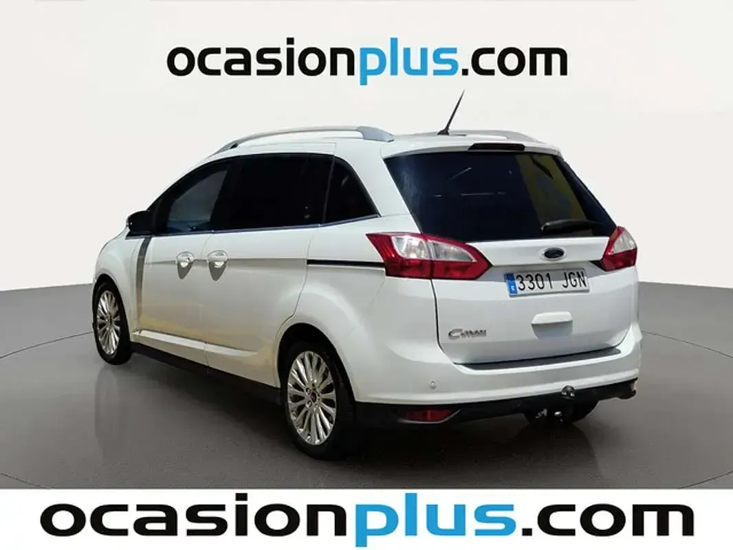 Usado Ford C-MAX Titanium 116 CV (85 kW) 2015 Blanco Monovolumen