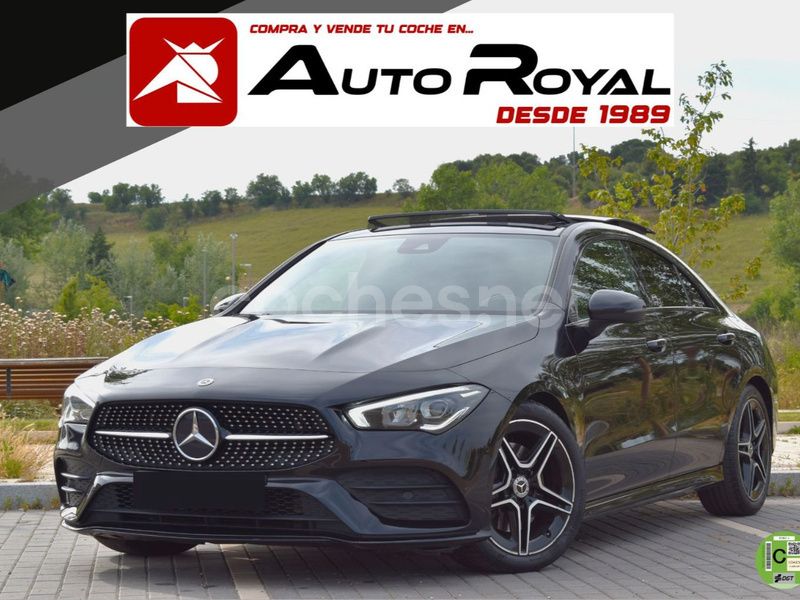 Negro Usado 2021 Mercedes CLA200 Berlina | 34.400 € (Un poco caro) - Imagen 1/4