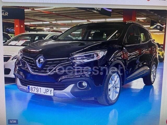 Negro Usado 2016 Renault Kadjar Zen SUV | 13.990 € (Precio justo) - Imagen 1/4