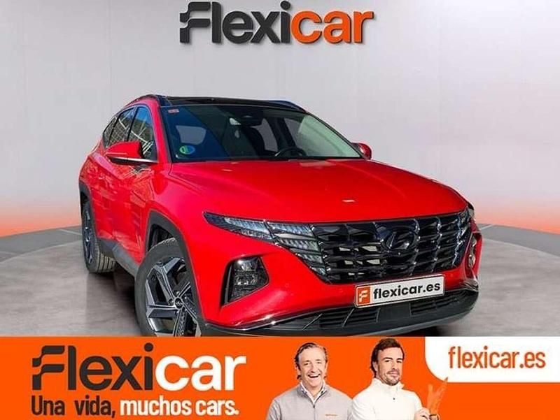 Rojo Usado 2021 Hyundai Tucson Style SUV | 24.990 € (Precio justo) - Imagen 1/4