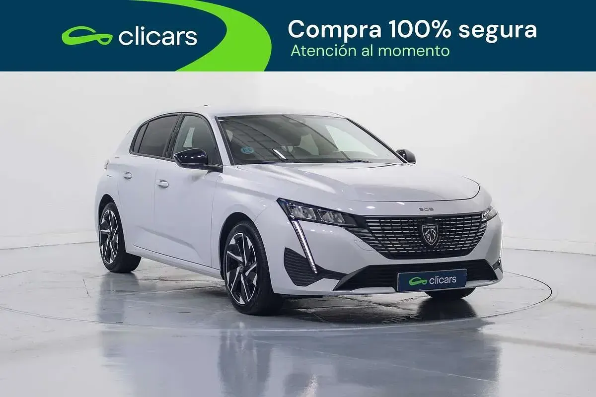 Usado Peugeot 308 Allure 131 CV (96 kW) 2024 Blanco Utilitario