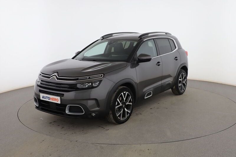 Gris Usado 2021 Citroën C5 Aircross Shine SUV | 18.599 € (Precio justo) - Imagen 1/4