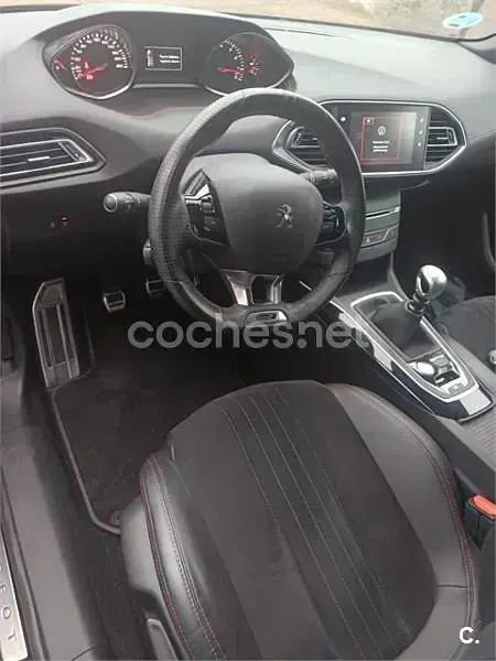 Usado Peugeot 308 GTi 205 CV (150 kW) 2015 Negro Berlina