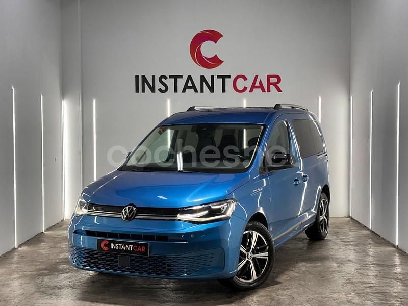 Azul Usado 2021 VW Caddy Life Monovolumen | 22.990 € (Super precio) - Imagen 1/4
