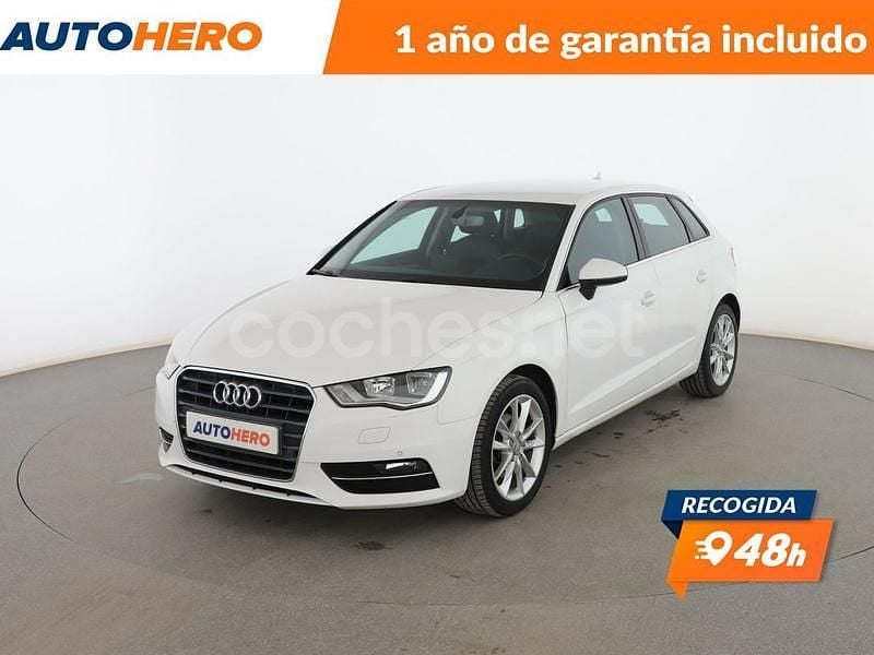 Blanco Usado 2015 Audi A3 Sportback Attraction Berlina | 13.899 € (Precio justo) - Imagen 1/3
