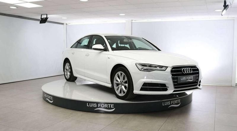 Brugt Audi A6 S-Line 190 HK (139 kW) 2018 Hvid Sedan