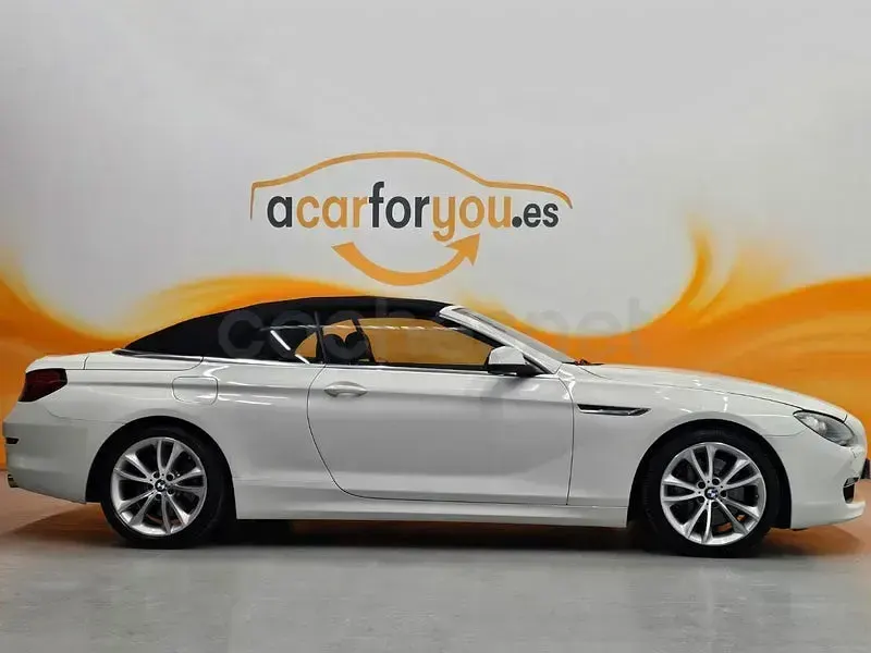 Käytetty BMW 640 Cabriolet 313 HP (230 kW) 2014 Valkoinen Avoauto