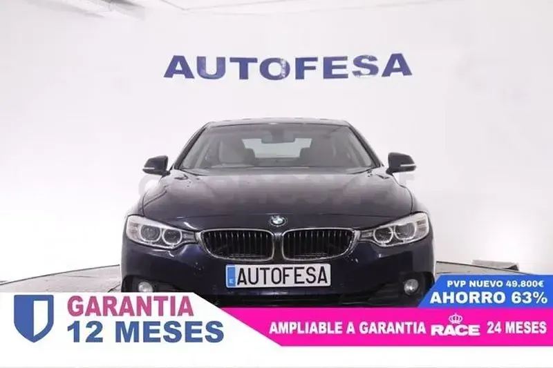 Brugt BMW 420 184 HK (135 kW) 2015 Blå Coupe