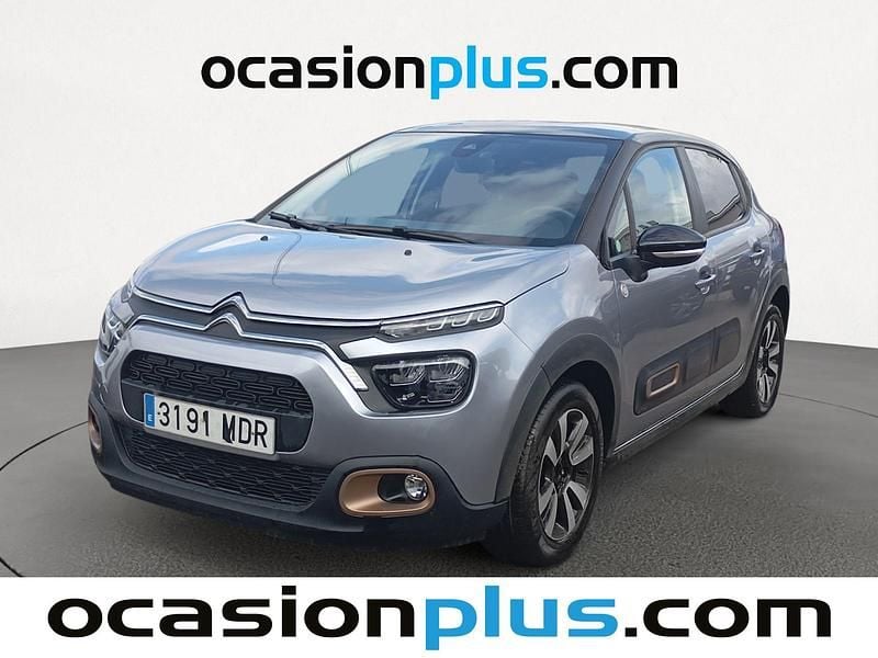 Gris Usado 2023 Citroën C3 PureTech Utilitario | 10.719 € (Buen precio) - Imagen 1/4