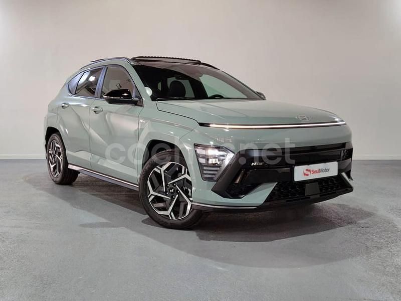 Verde Nuevo 2025 Hyundai Kona N Line SUV | 34.890 € - Imagen 1/4