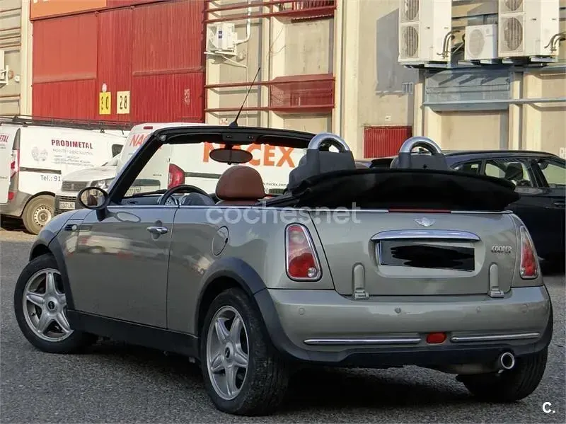 Usado Mini Cooper Cabriolet 116 CV (85 kW) 2008 Gris / plata Descapotable
