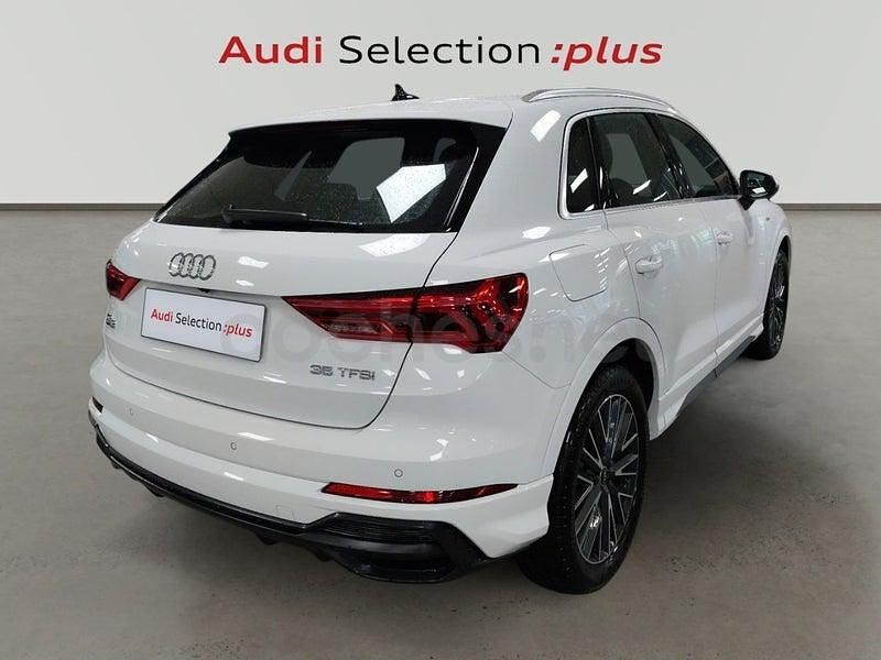 Usado Audi Q3 S-Line 150 CV (110 kW) 2021 Blanco SUV