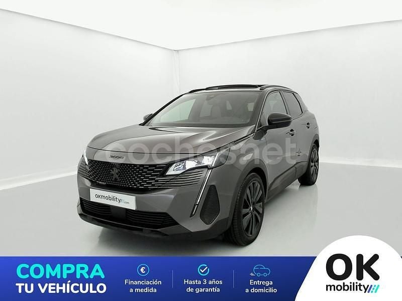 Gris / plata Usado 2021 Peugeot 3008 GT SUV | 26.500 € (Caro) - Imagen 1/4
