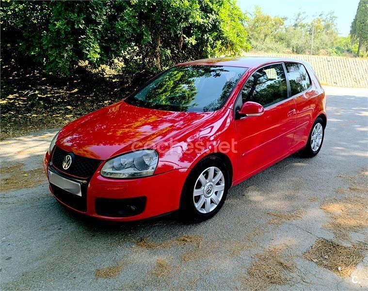 Rojo Usado 2005 VW Golf IV Highline Berlina | 4200 € (Precio justo) - Imagen 1/3