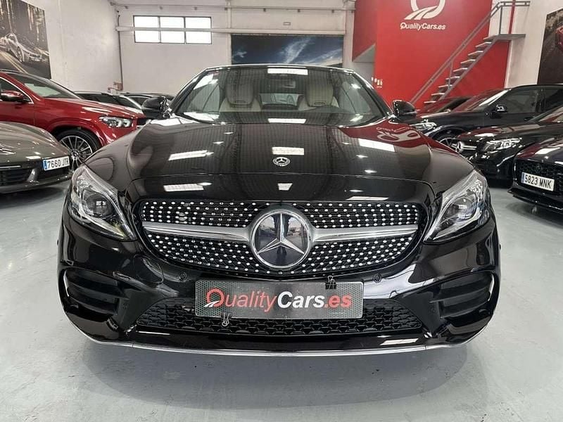 Usado Mercedes C300 258 CV (189 kW) 2019 Negro Descapotable