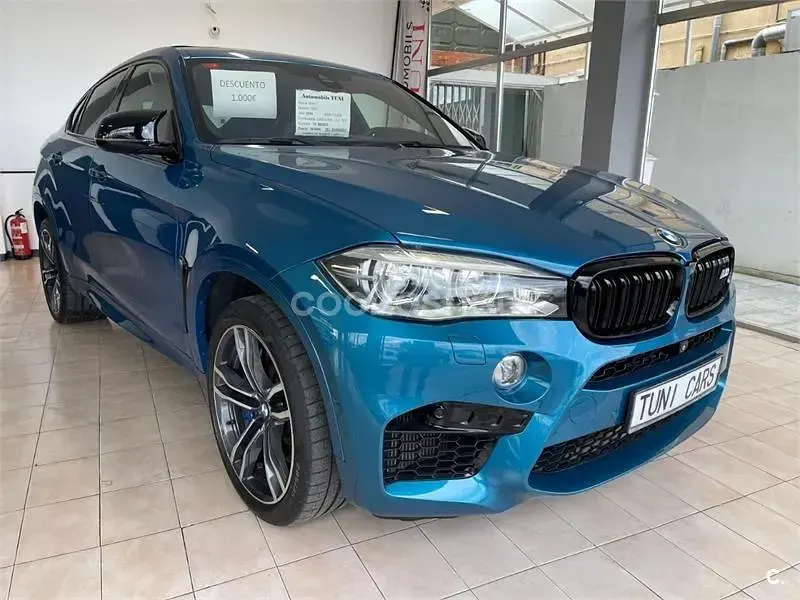 Usado BMW X6 575 CV (422 kW) 2016 Azul SUV