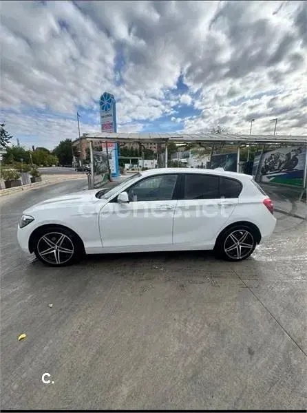 Usado BMW 116 116 CV (85 kW) 2014 Blanco Utilitario