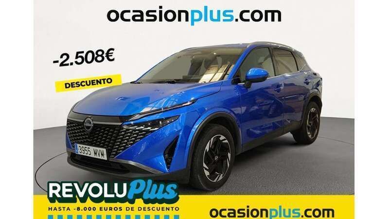 Azul Usado 2024 Nissan Qashqai N-Connecta SUV | 25.082 € (Precio justo) - Imagen 1/4