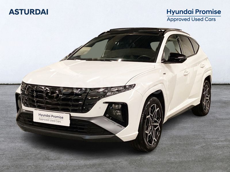 Blanco Usado 2023 Hyundai Tucson N Line SUV | 35.990 € (Caro) - Imagen 1/4