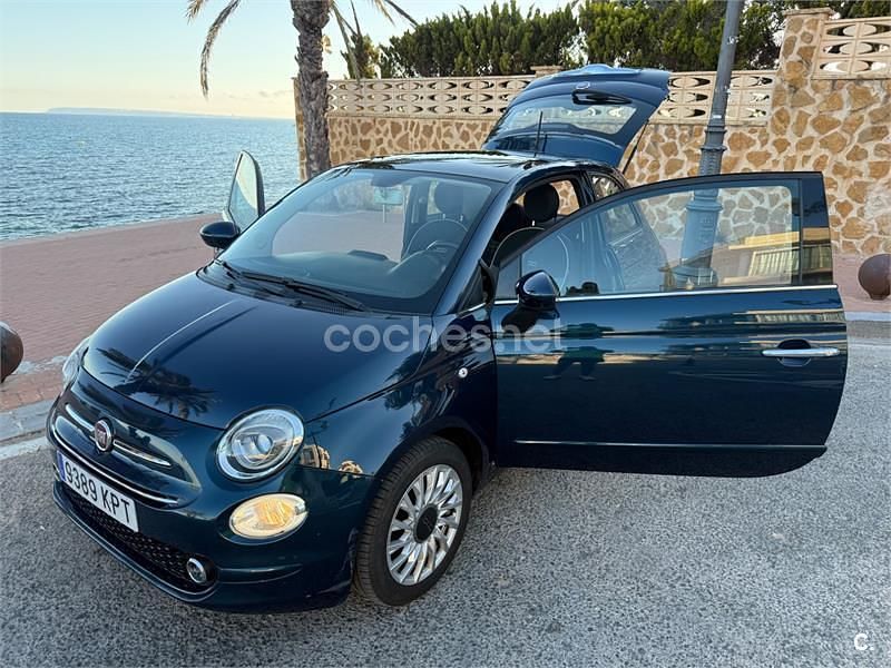 Azul Usado 2018 Fiat 500 Lounge Berlina | 7950 € (Precio justo) - Imagen 1/4