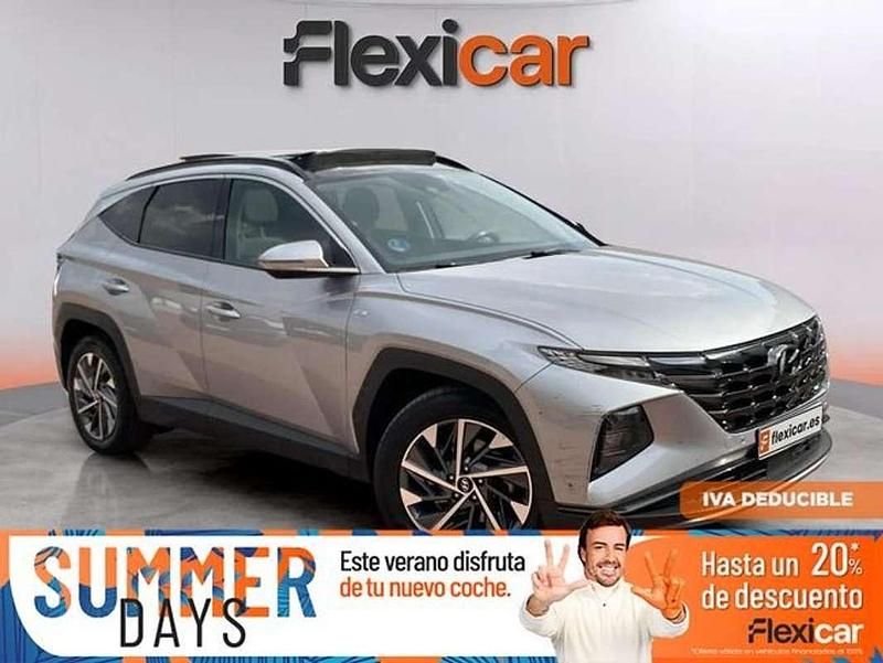 Gris Usado 2023 Hyundai Tucson SUV | 22.990 € (Precio justo) - Imagen 1/4