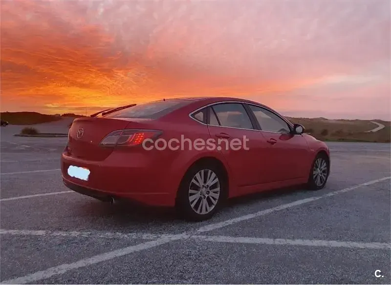 Usado Mazda 6 Active 140 CV (102 kW) 2008 Rojo Berlina