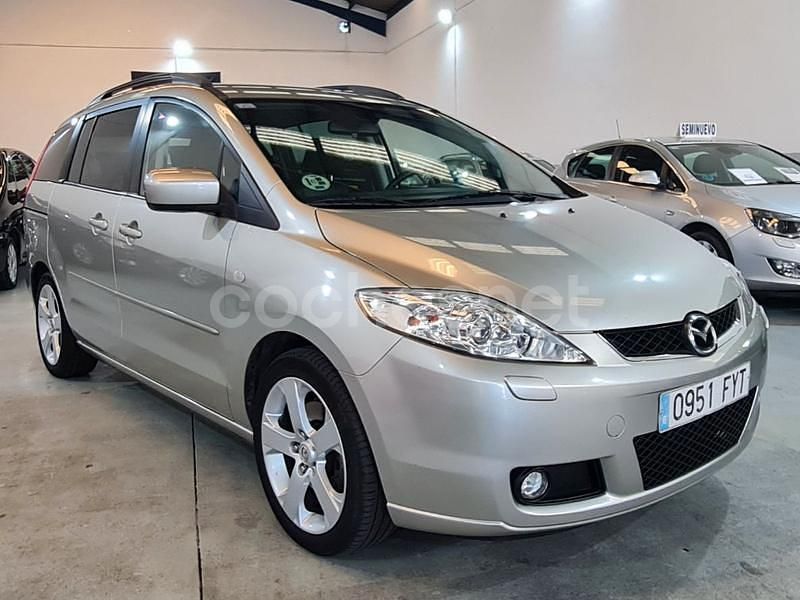 Beige Usado 2008 Mazda 5 Active Monovolumen | 4999 € (Precio justo) - Imagen 1/4